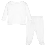 Babidu Baby White 2 Piece (Newborn)