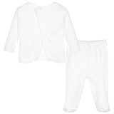 Babidu Baby White 2 Piece (Newborn)