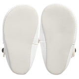 Baypods Boys White Sailor Pre Walker Shoes