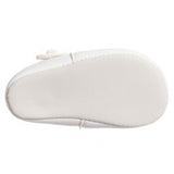 Baypods T-Bar White Soft Pram Shoes