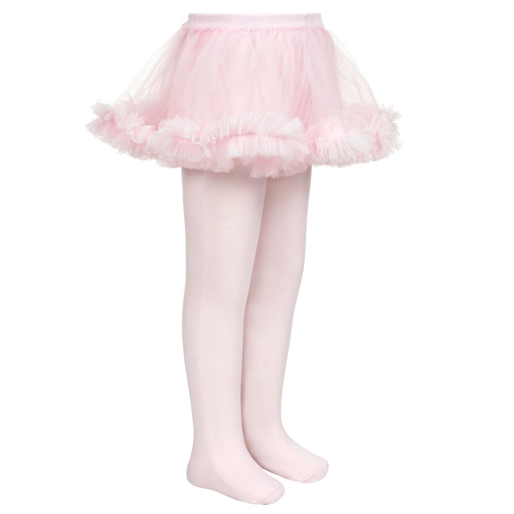 Caramelo Kids Baby Girls Ballerina Tights - Pink