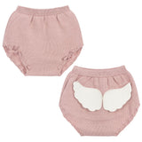 Caramelo Kids Girls Knitted Angel Pant- Dusky Pink