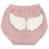 Caramelo Kids Girls Knitted Angel Pant- Dusky Pink