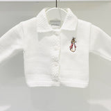 Dandelion Flopsy Bunny Cardigan - White