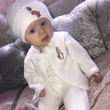 Flopsy Bunny Pom Pom Suit - White