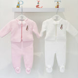 Flopsy Bunny Pom Pom Suit - White