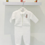 Flopsy Bunny Pom Pom Suit - White