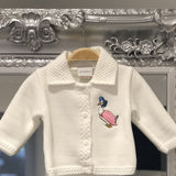 Dandelion Jemima Puddle Duck Cardigan - White