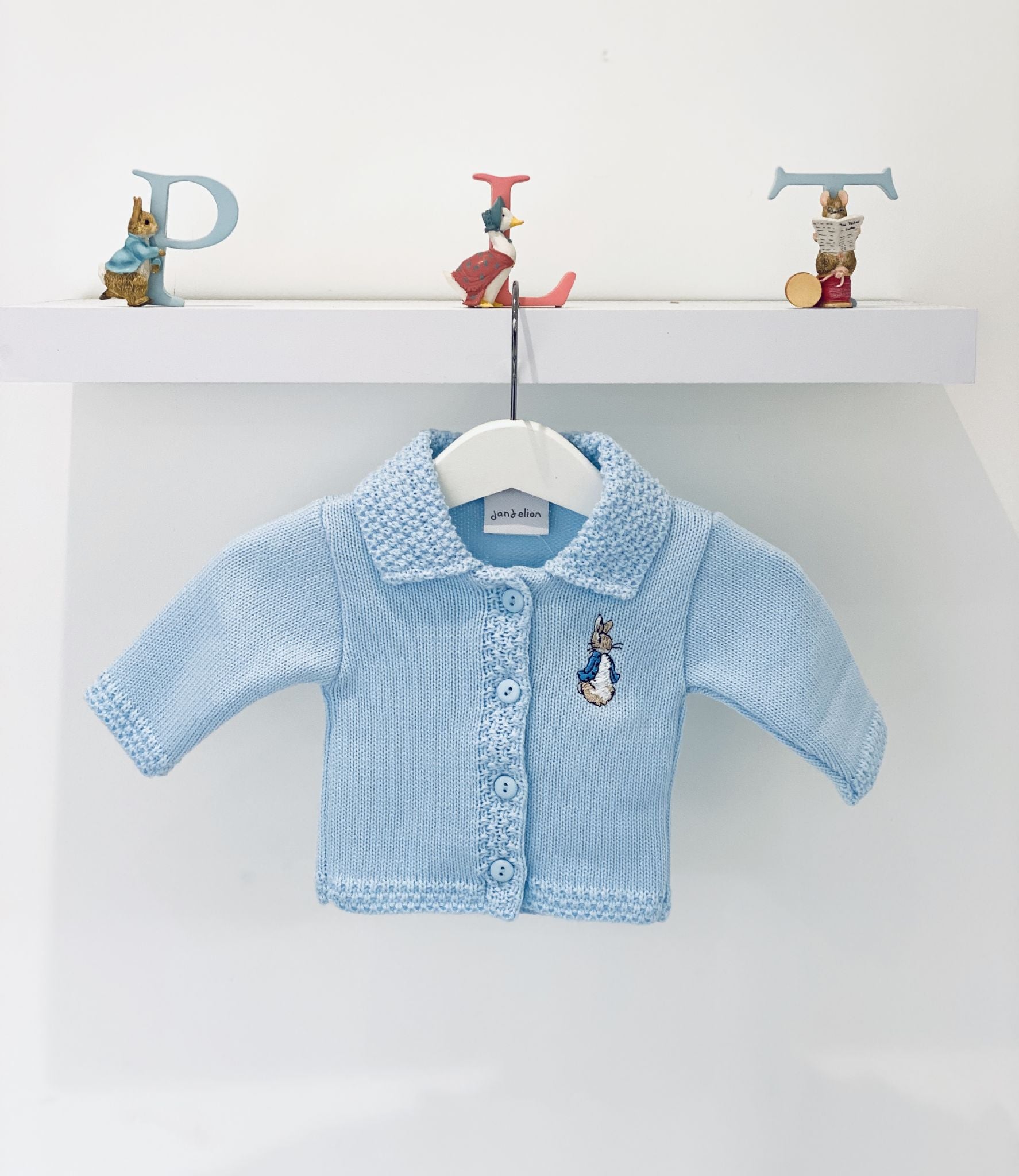 Dandelion New Peter Rabbit Cardigan - Blue