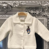 Dandelion Old Peter Rabbit Cardigan - White