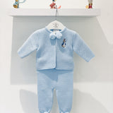 Peter Rabbit Pom Pom Suit - Blue