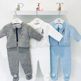 Peter Rabbit Pom Pom Suit - Blue