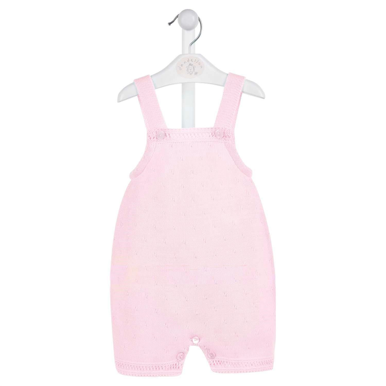 Dandelion Short Dungaree - Pink