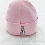 Baby Girls Flopsy Bunny Beanie Hat - Pink