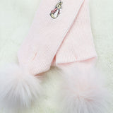 Flopsy Bunny Hat & Scarf - Pink