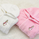 Girls Flopsy Bunny Dressing Gown - Pink