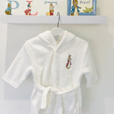 Girls Flopsy Bunny Dressing Gown - White