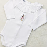 Babidu Flopsy Bunny Vest with Collar - Big Frill Collar