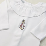 Babidu Flopsy Bunny Vest with Collar - Big Frill Collar