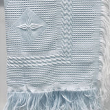 Perfect Little Thing Baby Blue Plain Shawl