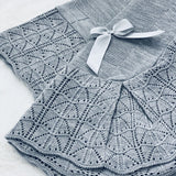 Perfect Little Thing Baby Spanish Luxury Knitted Shawl - Grey