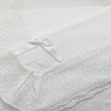 Perfect Little Thing Baby Spanish Luxury Knitted Shawl - White