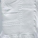 Perfect Little Thing Baby White Plain Shawl