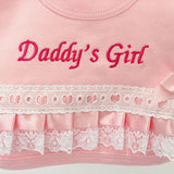 Perfect Little Thing Daddy's Girl Bib - Pink