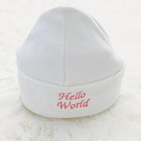 Perfect Little Thing Girls Hello World Beanie Hat