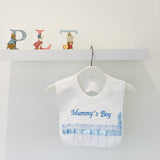 Perfect Little Thing Mummy's Boy Bib - White