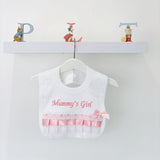 Perfect Little Thing Mummy's Girl Bib - White