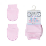 Perfect Little Thing Pack of 2 Baby Scratch Mittens - Pink