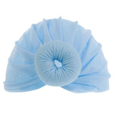 Soft Touch Baby Donut Hat - Blue