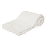 Soft Touch Baby Waffle Blanket - White