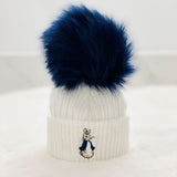 Peter Rabbit New Peter Rabbit 1 Blue Pom Hat - Navy