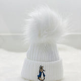 Peter Rabbit New Peter Rabbit 1 Pom Hat - White