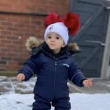 New Peter Rabbit Two Pom Hat - Red