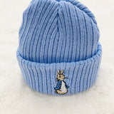 Peter Rabbit New Wool Beanie Hat - Blue