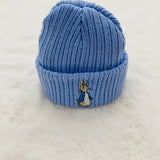 Peter Rabbit New Wool Beanie Hat - Blue