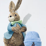 Peter Rabbit Wool Beanie Hat - Blue