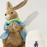 Peter Rabbit Wool Beanie Hat - White