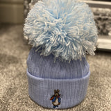 Peter Rabbit Wool Pom Hat Blue