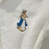 Boys Peter Rabbit Dressing Gown - White