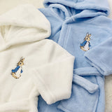 Boys Peter Rabbit Dressing Gown - White