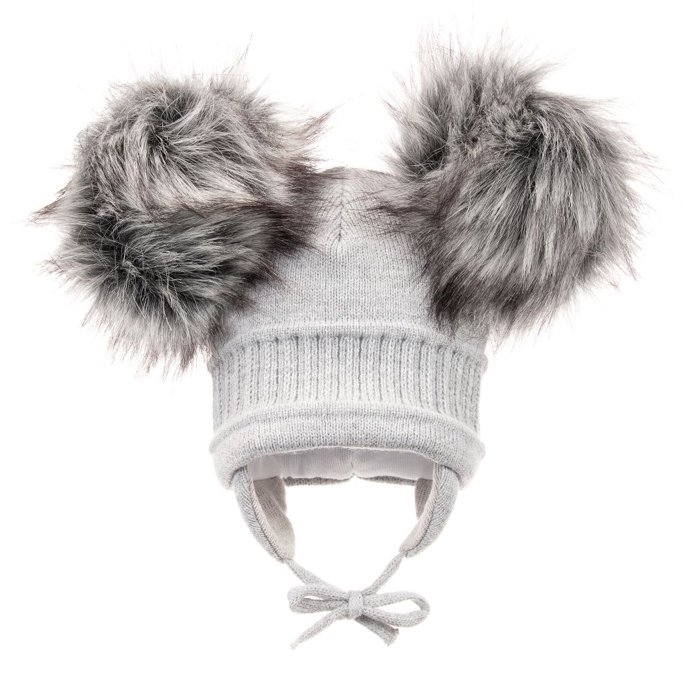 Satila Double Pom Hat Tindra - Grey