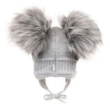 Satila Double Pom Hat Tindra - Grey