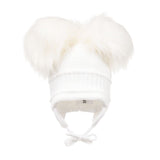 Satila Double Pom Hat Tindra - White