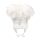 Satila Double Pom Hat Tindra - White