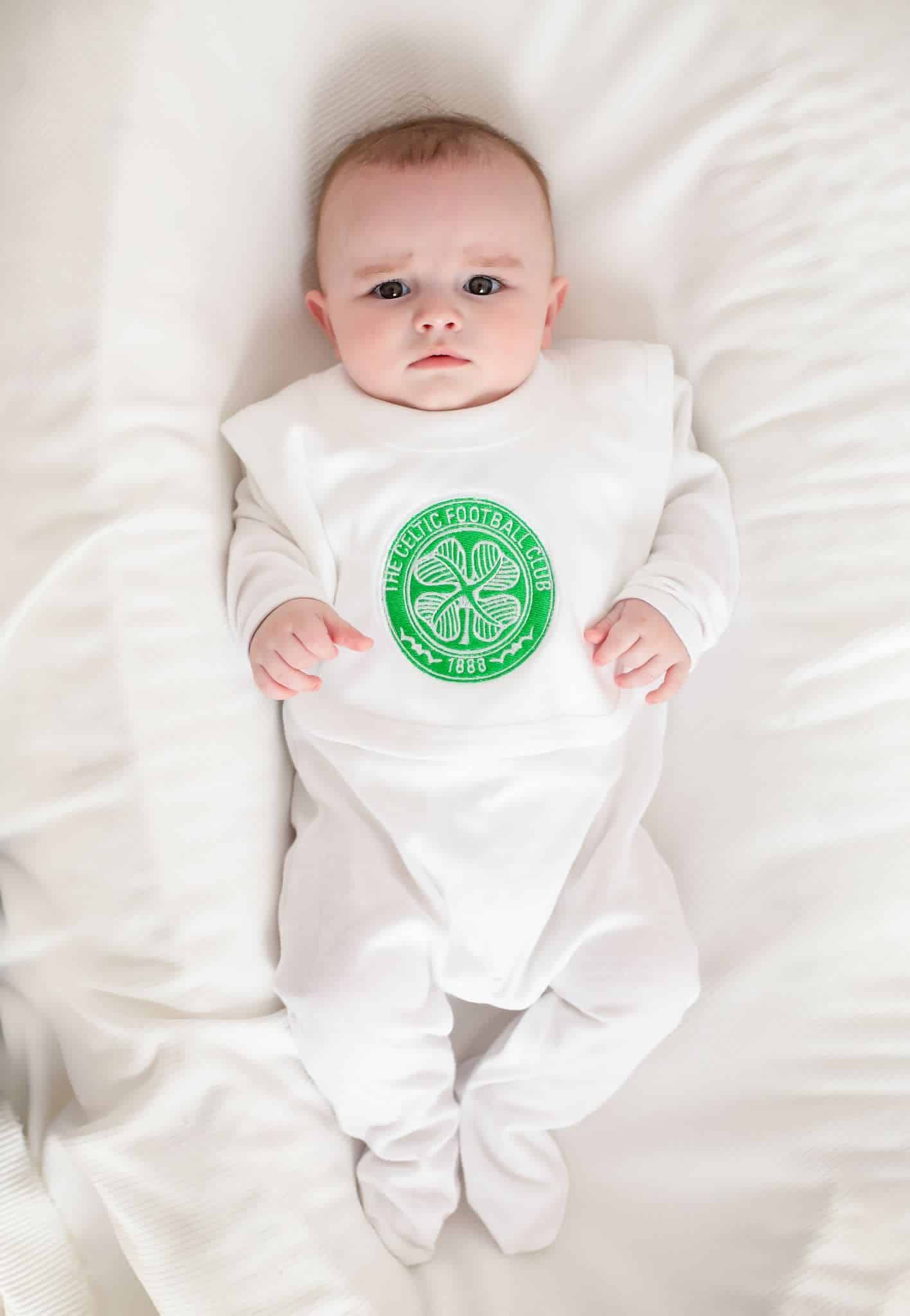 Baby Boy's Celtic Football Baby Set – Perfect Little Thing