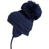 Satila Big Pom Hat Purl - Navy